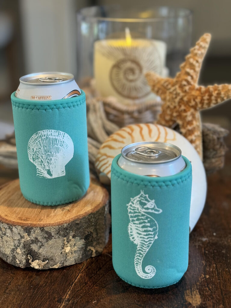 can cooler with chalk
