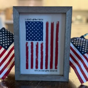 American Flag Box Frame
