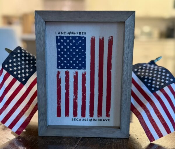 American Flag Box Frame