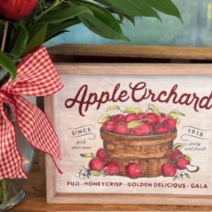 Fall Caramel Apple Party-Apple Orchard Sign Includes Shipping