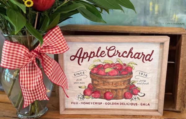 Fall Caramel Apple Party-Apple Orchard Sign Includes Shipping