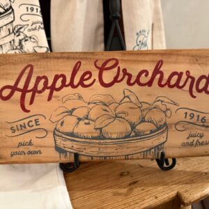 Caramel Apple Party- Apple Orchard Sign Including Shipping