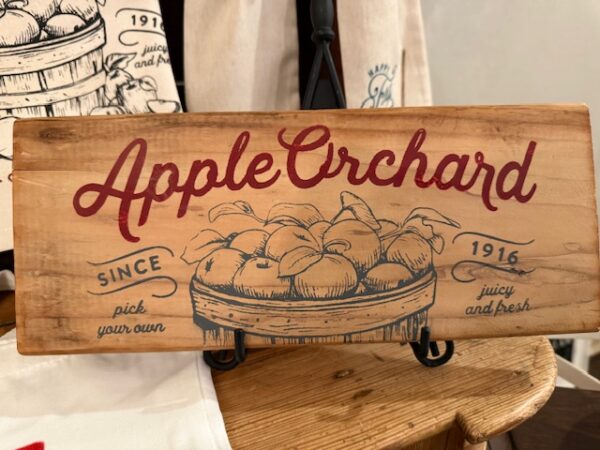 Caramel Apple Party- Apple Orchard Sign Including Shipping