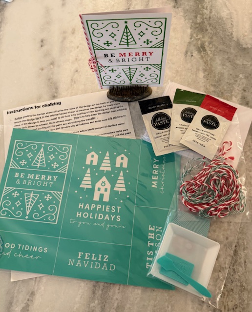 Chalkable Christmas Cards Kit with Shipping Included - Image 2